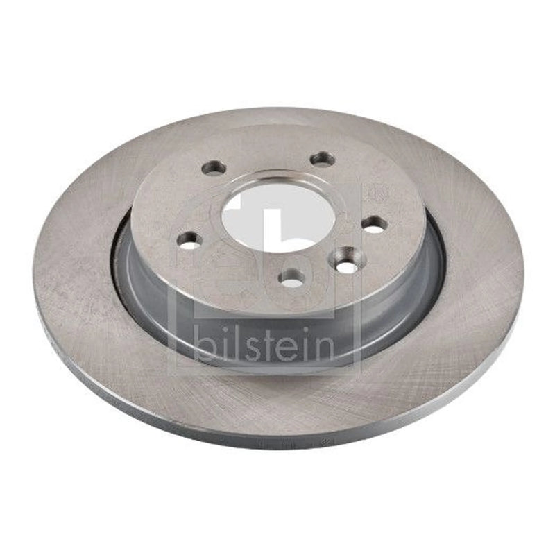 Febi 2 x Solid Rear Brake Discs 105714