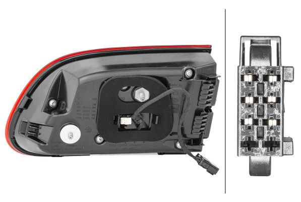 Hella 2SD 011 500-151 Tail Light Assembly