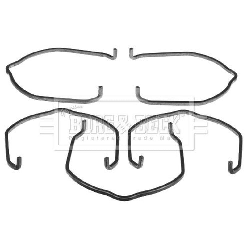 Borg & Beck 5 x Charge Air Hose Fastening Clamp Wide Thick BHC2011
