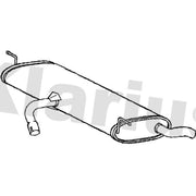 Klarius Box With Tail Pipe Rear SE252B