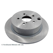Blue Print 2 x Solid Rear Brake Discs ADS74339