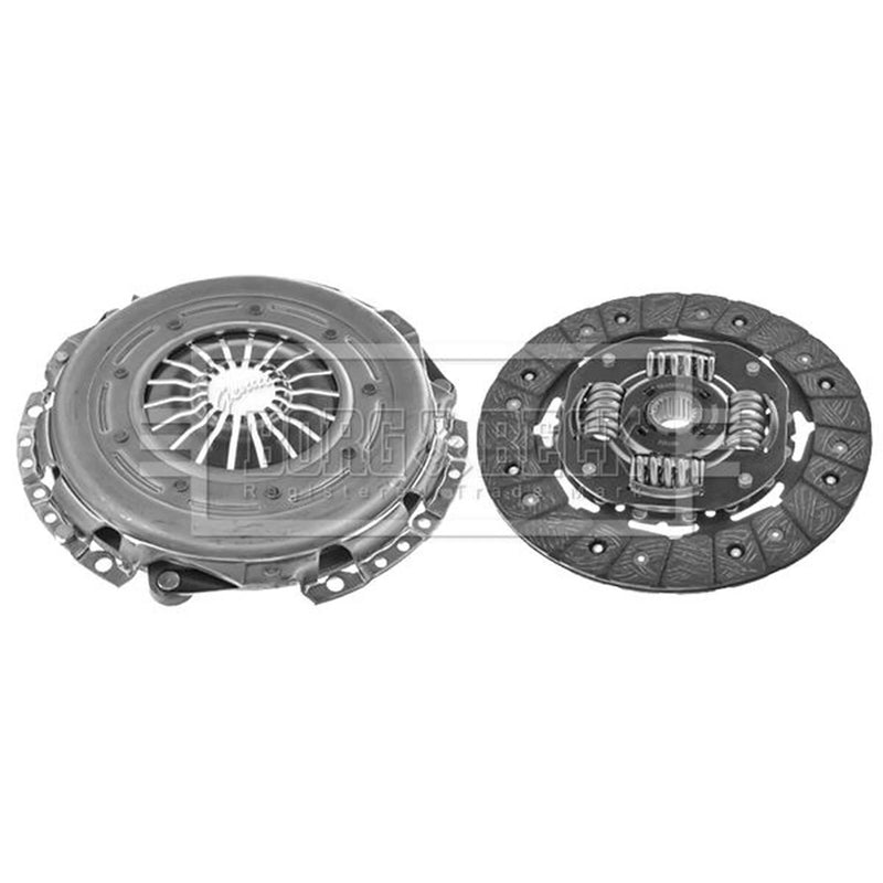 Borg & Beck Clutch Kit Set 3pc 228mm HK7440