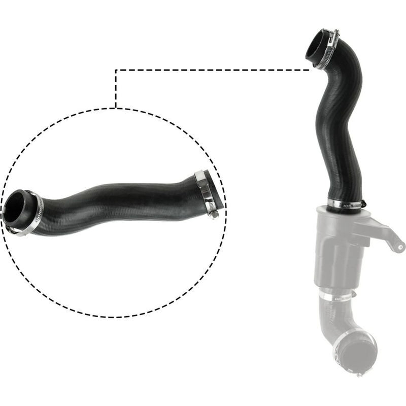 Gates Intercooler Turbo Charge Air Hose 330mm 09-0718