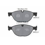 Textar Front Brake Pad Set 2447401