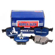 Borg & Beck 4 x Rear Brake Pad Set BBP1937