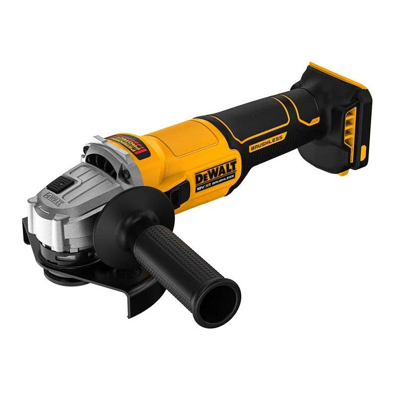 DEWALT Power Tools DEWDCG407N Angle Grinder Slide Switch 125mm 18V Bare Unit