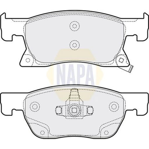 NAPA Front Brake Pad Set NBP1158