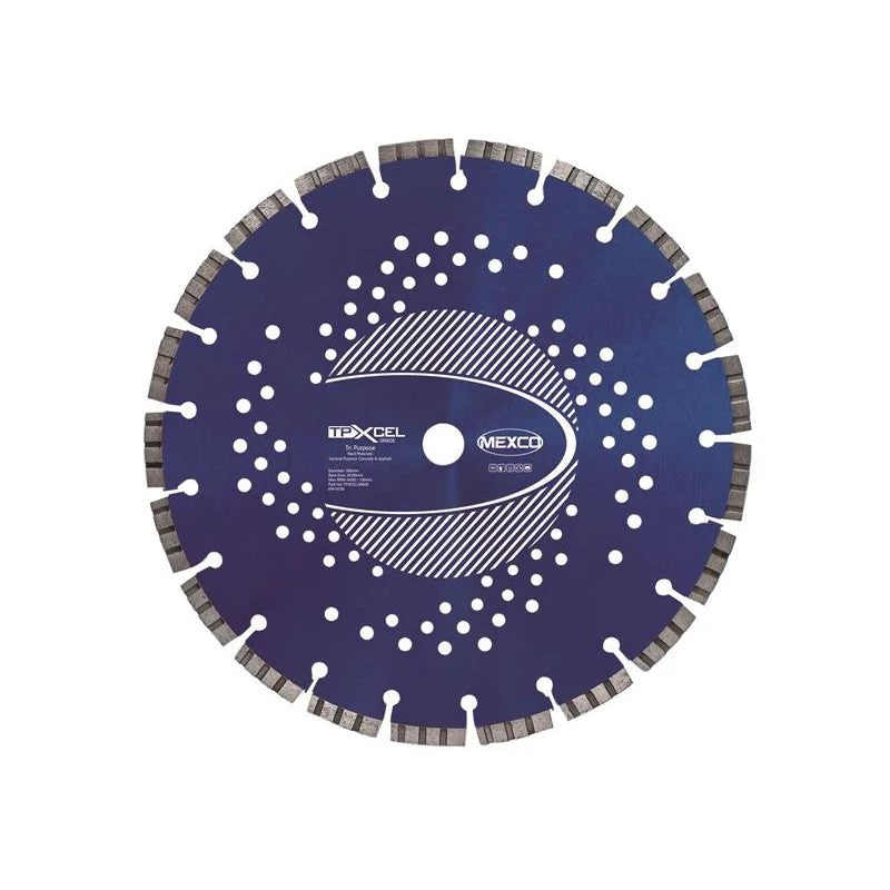 MEXCO XCEL Grade Tri-Purpose Diamond Blade 300 x 20mm - TPXCEL30020
