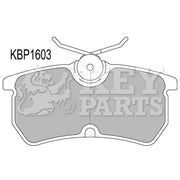 Key Parts 4 x Rear Brake Pad Set KBP1603