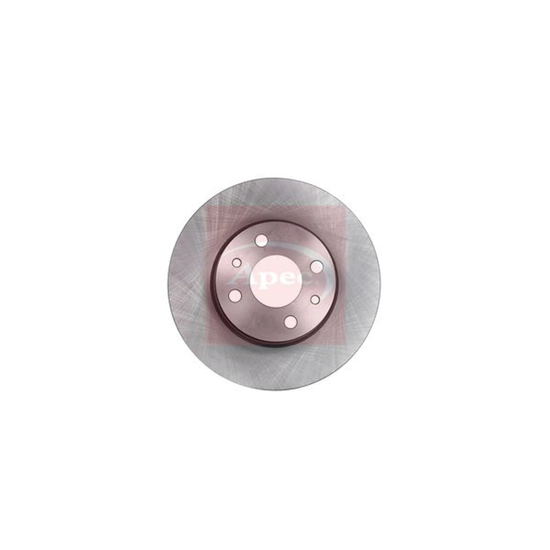 Apec 2 x Solid Rear Brake Discs DSK637