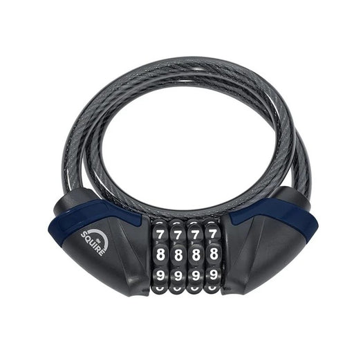 Squire Cable Lock Re-Codable Combination 600 KILDACOMBI 10/600