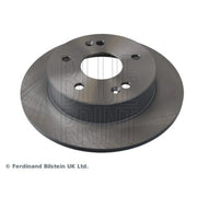 Blue Print 2 x Solid Rear Brake Discs ADH24374