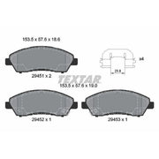 Textar Rear Brake Pad Set 2945101