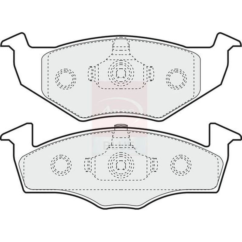 Apec Front Brake Pad Set PD3029