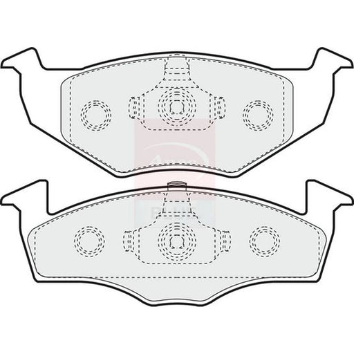 Apec Front Brake Pad Set PD3029