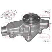 Apec Engine Cooling Water Pump AWP1271