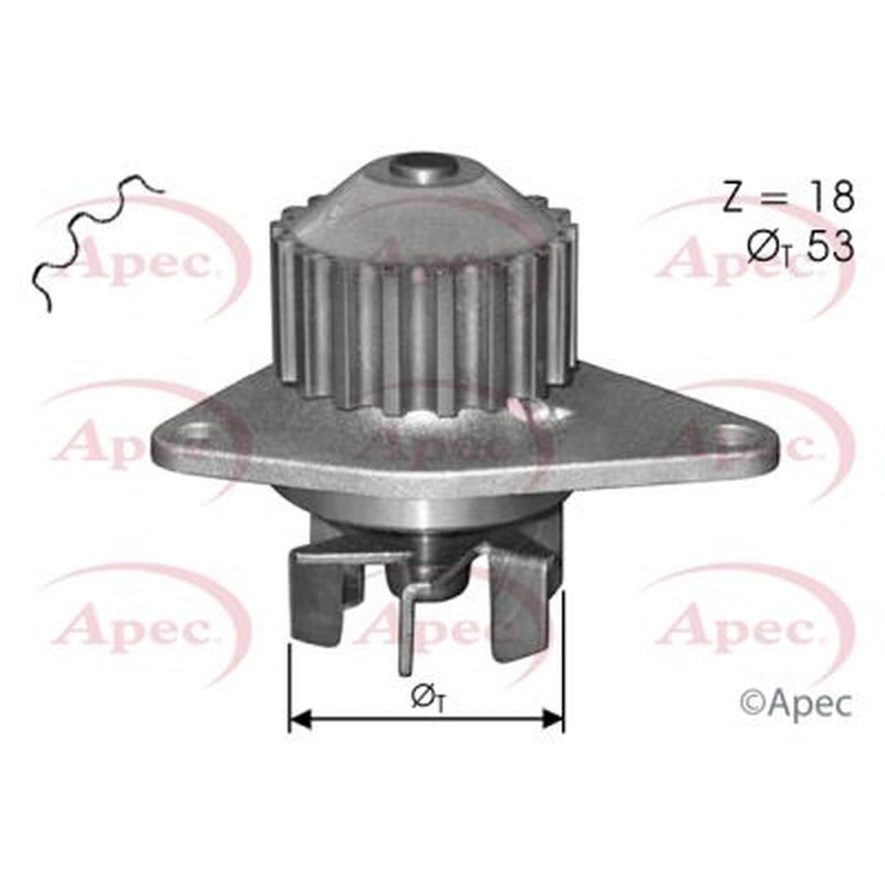 Apec Engine Cooling Water Pump AWP1133