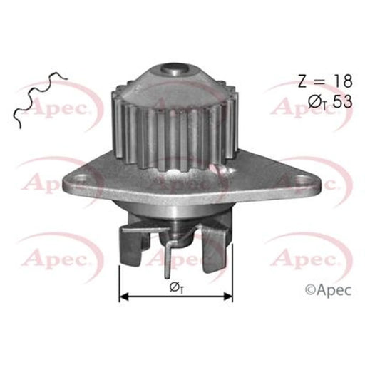 Apec Engine Cooling Water Pump AWP1133