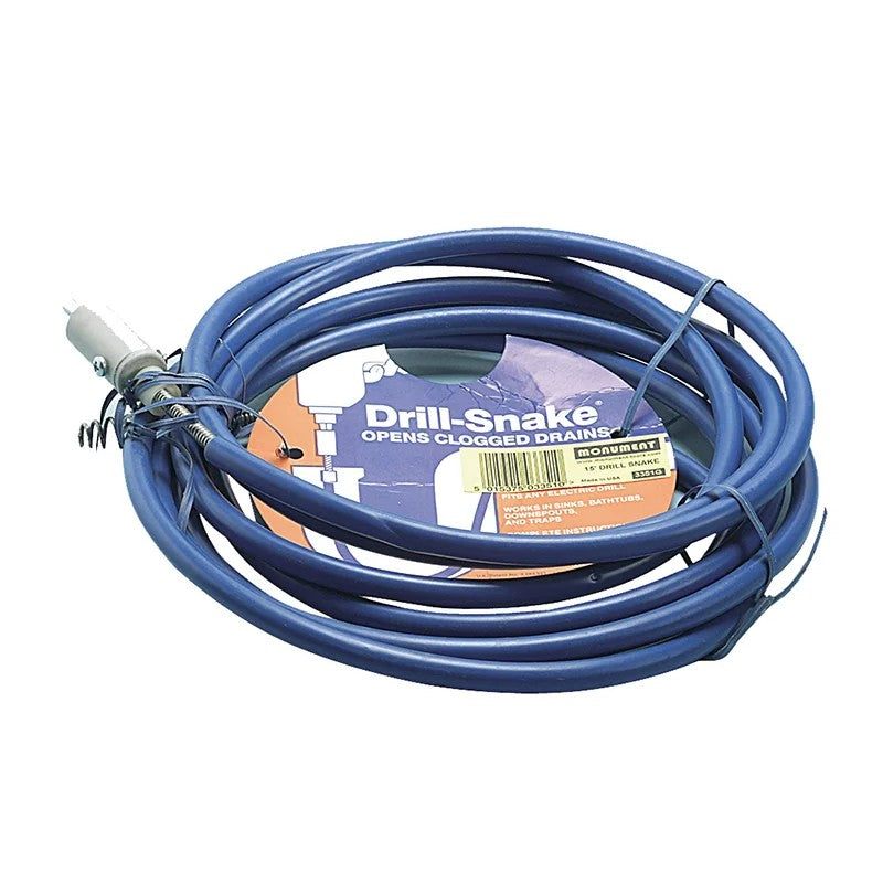 Monument 3351G Drill Snake - 15ft Snake - 3351G