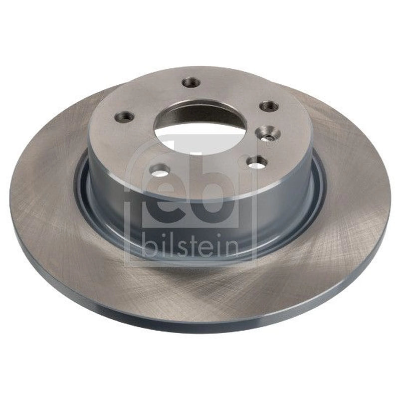 Febi 2 x Solid Rear Brake Discs 108652