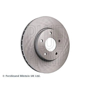 Blue Print 2 x Internally Vented Front Brake Discs ADJ134346