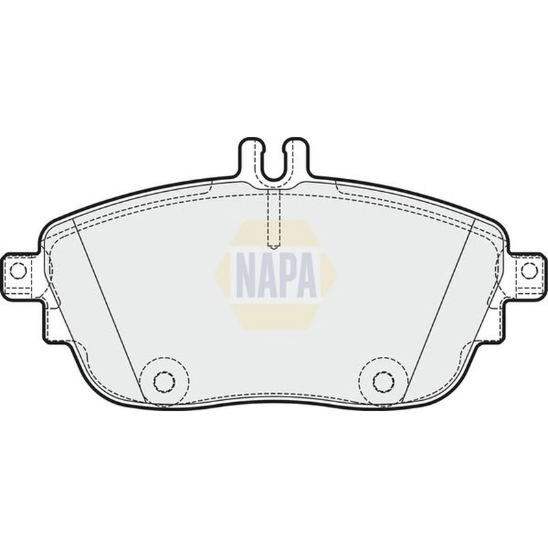NAPA Front Brake Pad Set NBP1337