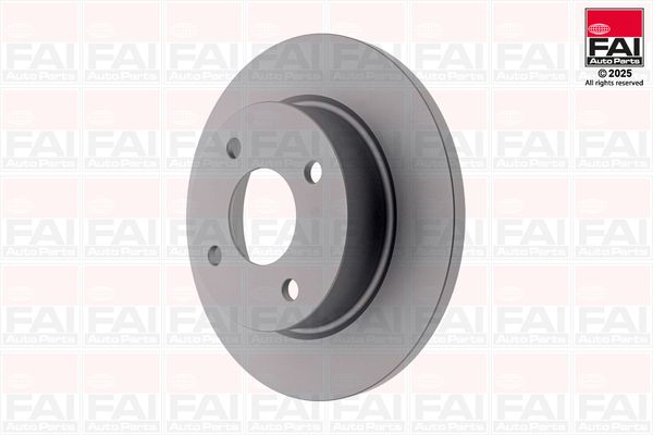 FAI 2 x Brake Disc Set Solid