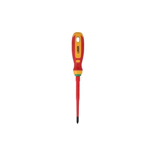 Laser Tools Phillips Insulated Screwdriver Ph1 x 100mm - PL