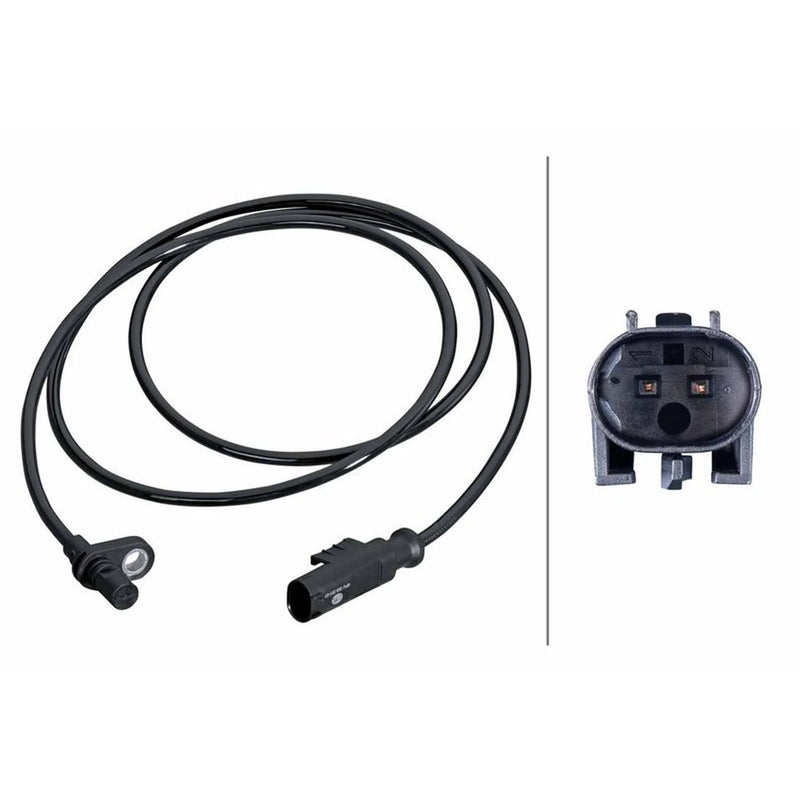 Hella ABS Wheel Speed Sensor Rear 6PU 358 251-011