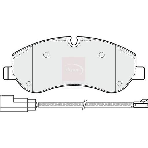 Apec Front Brake Pad Set PD3368