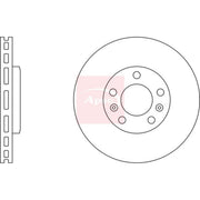 Apec 2 x Vented Front Brake Discs DSK3045