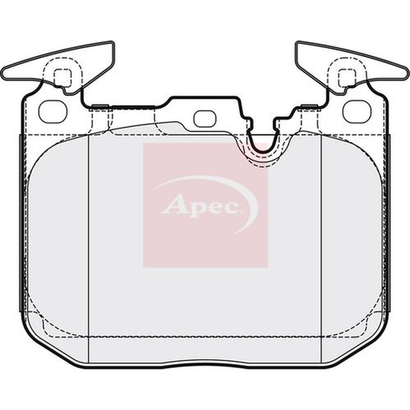 Apec Front Brake Pad Set PAD2170