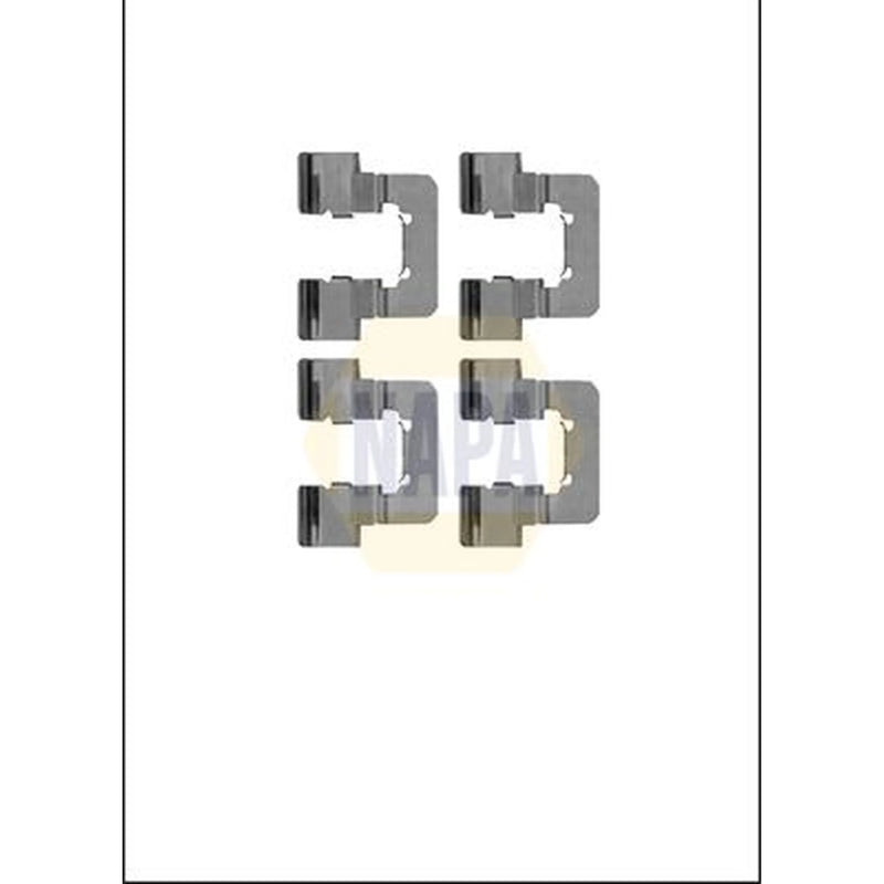 NAPA Brake Pad Accessory Fitting Kit Rear NFK1137