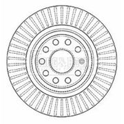 Borg & Beck 2 x Vented Rear Brake Discs BBD4551