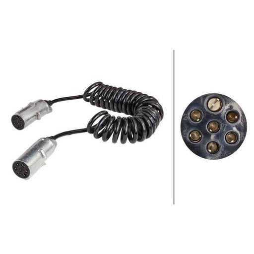 Hella Coiled Cable Connectors 24V PU (Polyurethane) 8KA 004 797-071