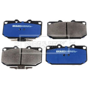 Borg & Beck 4 x Front Brake Pad Set BBP2858
