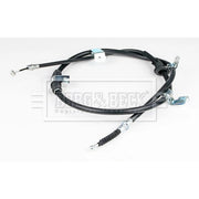 Borg & Beck Handbrake Cable Left Rear BKB3921