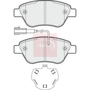 Apec Front Brake Pad Set PAD1827