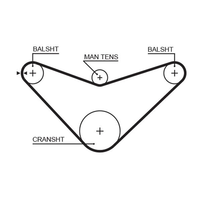 Gates Timing Belt & Water Pump Kit KP15234XS