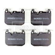Borg & Beck 4 x Front Brake Pad Set BBP2377