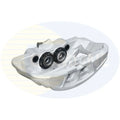 Comline Brake Caliper Assembly Front Right CBC851R
