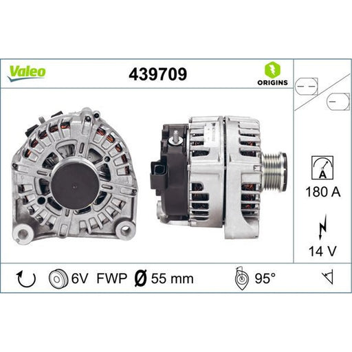 Valeo Car Alternator 12V 439709