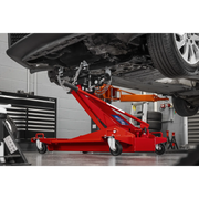 Sealey Premier Floor Transmission Jack 1 Tonne Adjustable 1000E