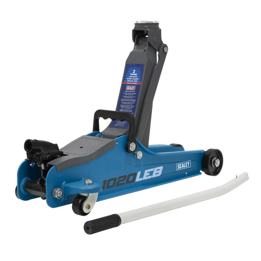 Sealey Low Profile Trolley Jack 2 Tonne with Accessories Bag