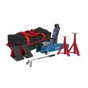 Sealey Low Profile Trolley Jack 2 Tonne with Accessories Bag