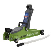 Sealey Low Entry Short Chassis Trolley Jack 2 Tonne Combo