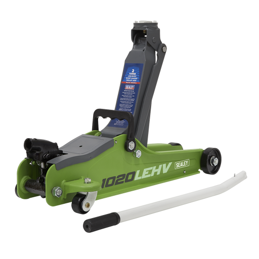 Sealey Low Entry Short Chassis Trolley Jack 2 Tonne Combo