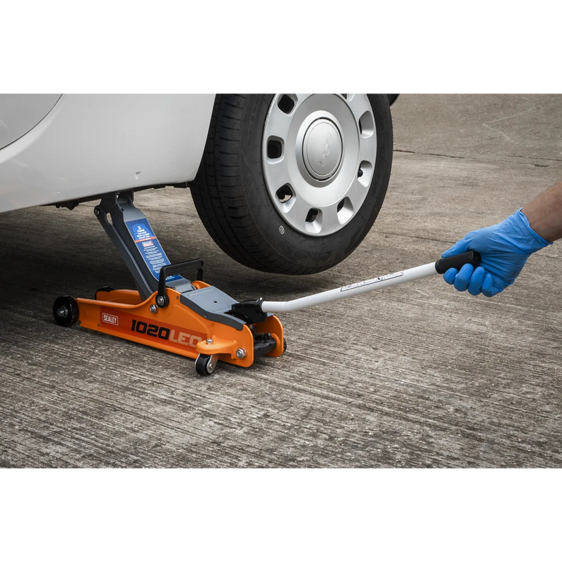 Sealey Trolley Jack 2 Tonne Low Profile Model 1020LEO