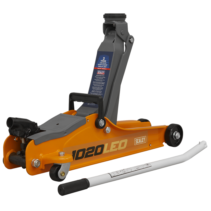 Sealey Trolley Jack 2 Tonne Low Profile Model 1020LEO