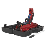 Sealey Trolley Jack 2 Tonne Short Chassis Model 1050CXD